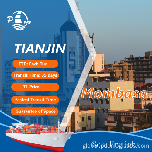 Sea Freight From Tianjin To Mombasa